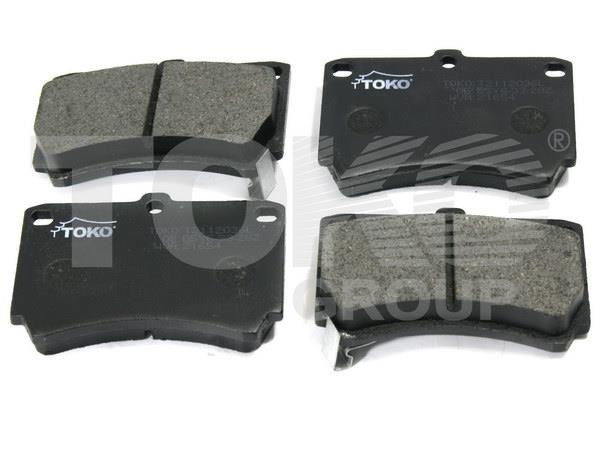 Toko T2112036L Гальмівні колодки передні, комплект T2112036L: Купити в Україні - Добра ціна на EXIST.UA!