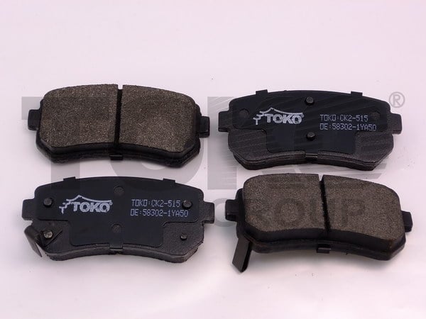 Toko T2203015 Гальмівні колодки задні, комплект T2203015: Купити в Україні - Добра ціна на EXIST.UA!
