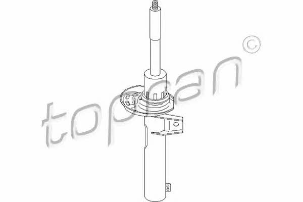 Topran 110 158 Амортизатор підвіски передній газомасляний 110158: Приваблива ціна - Купити в Україні на EXIST.UA!