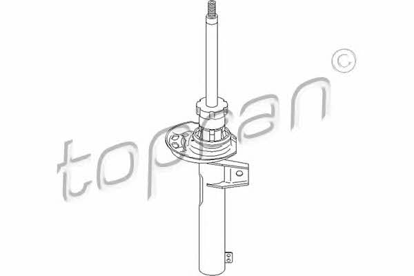 Topran 110 159 Амортизатор підвіски передній газомасляний 110159: Приваблива ціна - Купити в Україні на EXIST.UA!