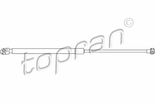 Topran 112 069 Амортизатор багажника 112069: Приваблива ціна - Купити в Україні на EXIST.UA! 112069 Topran Амортизатор багажника