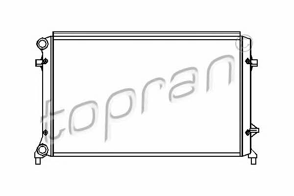 Topran 112 327 Радіатор охолодження двигуна 112327: Купити в Україні - Добра ціна на EXIST.UA!