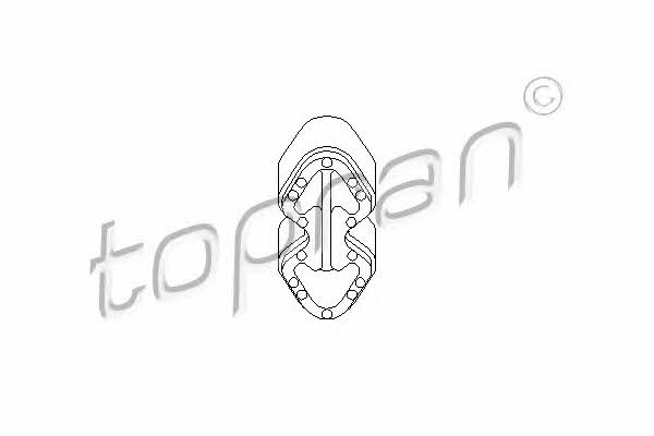 Topran 111 592 Кронштейн кріплення вихлопної системи 111592: Купити в Україні - Добра ціна на EXIST.UA!