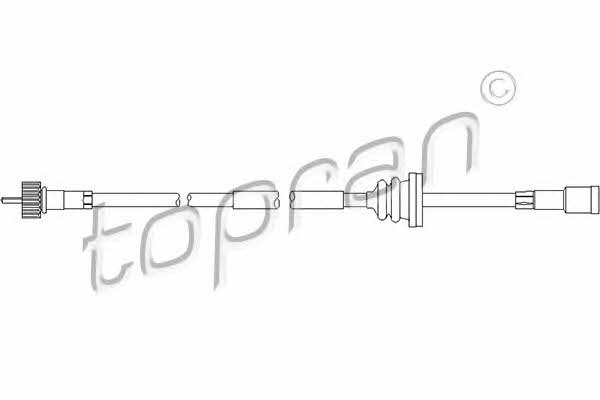 Topran 202 223 Трос спідометра 202223: Купити в Україні - Добра ціна на EXIST.UA!