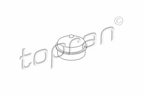 Topran 205 457 Крышка подшипника ступицы колеса 205457: Отличная цена - Купить в Украине на EXIST.UA! 205457 Topran Крышка подшипника ступицы колеса
