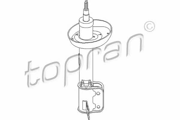Topran 205 461 Амортизатор підвіски передній лівий газомасляний 205461: Приваблива ціна - Купити в Україні на EXIST.UA!