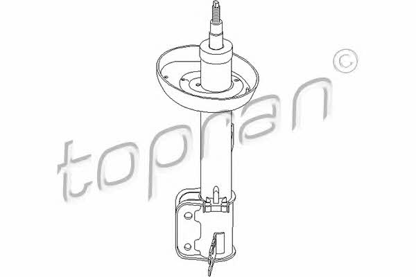 Topran 205 462 Амортизатор підвіски передній правий газомасляний 205462: Купити в Україні - Добра ціна на EXIST.UA!