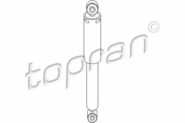Topran 206 551 Амортизатор підвіскі задній газомасляний 206551: Купити в Україні - Добра ціна на EXIST.UA!