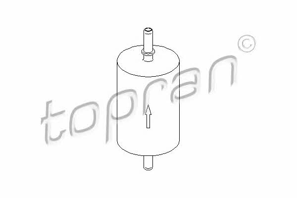 Topran 207 024 Фільтр палива 207024: Купити в Україні - Добра ціна на EXIST.UA!