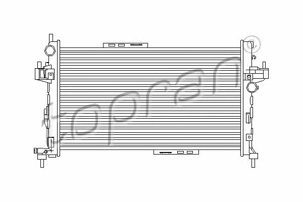 Topran 207 398 Радіатор охолодження двигуна 207398: Приваблива ціна - Купити в Україні на EXIST.UA!
