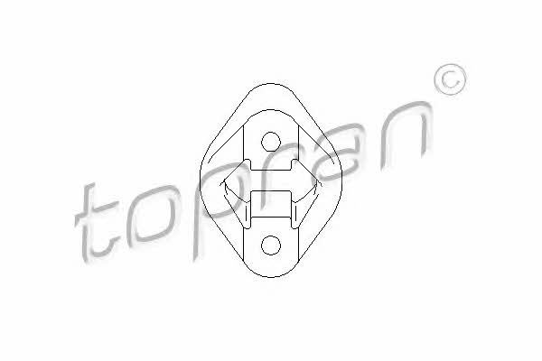 Topran 500 180 Кронштейн кріплення вихлопної системи 500180: Купити в Україні - Добра ціна на EXIST.UA!
