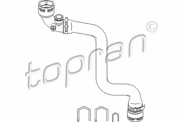 Topran 501 562 Патрубок системи охолодження 501562: Купити в Україні - Добра ціна на EXIST.UA!