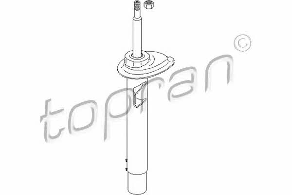 Topran 501 627 Амортизатор підвіски передній правий газомасляний 501627: Купити в Україні - Добра ціна на EXIST.UA!
