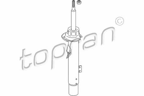 Topran 501 628 Амортизатор підвіски передній лівий газомасляний 501628: Купити в Україні - Добра ціна на EXIST.UA!