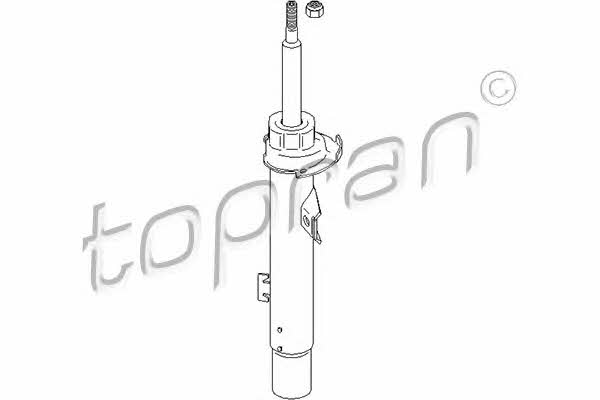 Topran 501 629 Амортизатор підвіски передній правий газомасляний 501629: Купити в Україні - Добра ціна на EXIST.UA!