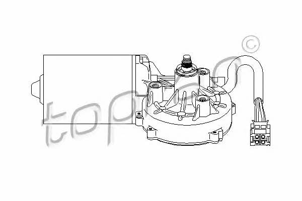 Topran 401 530 Мотор склоочисника 401530: Купити в Україні - Добра ціна на EXIST.UA!