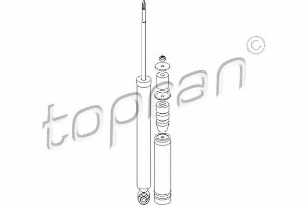 Topran 401 982 Амортизатор підвіскі задній газомасляний 401982: Купити в Україні - Добра ціна на EXIST.UA!