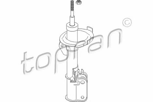 Topran 401 989 Амортизатор підвіски передній газомасляний 401989: Купити в Україні - Добра ціна на EXIST.UA!