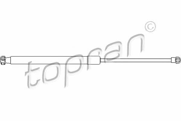 407812 Topran Амортизатор багажника