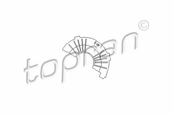 Кожух ременя ГРМ Topran 109 109