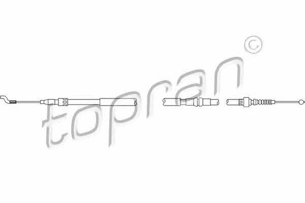 Topran 109 703 Трос гальма стоянки 109703: Купити в Україні - Добра ціна на EXIST.UA!