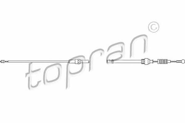 Topran 109 815 Трос гальма стоянки 109815: Купити в Україні - Добра ціна на EXIST.UA!