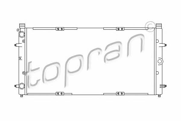Topran 105 746 Радіатор охолодження двигуна 105746: Приваблива ціна - Купити в Україні на EXIST.UA!