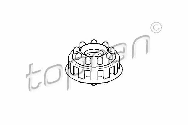 Topran 107 093 Опора переднього амортизатора 107093: Купити в Україні - Добра ціна на EXIST.UA!