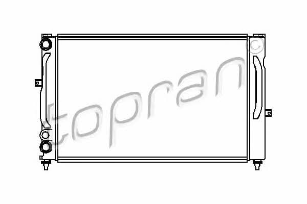 Topran 107 151 Радіатор охолодження двигуна 107151: Купити в Україні - Добра ціна на EXIST.UA!