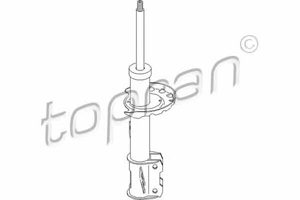 Topran 206 868 Амортизатор підвіски передній лівий газомасляний 206868: Купити в Україні - Добра ціна на EXIST.UA!