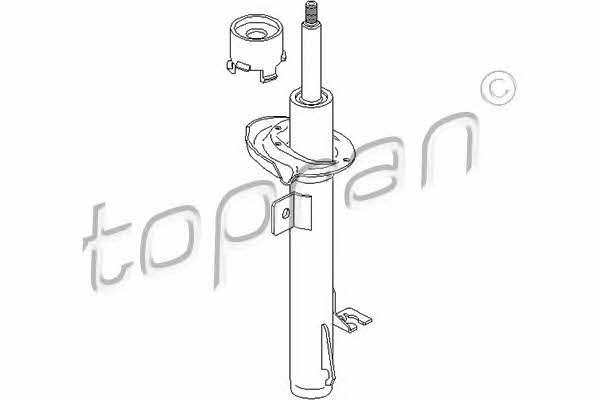 Topran 302 461 Амортизатор підвіски передній лівий газомасляний 302461: Купити в Україні - Добра ціна на EXIST.UA!
