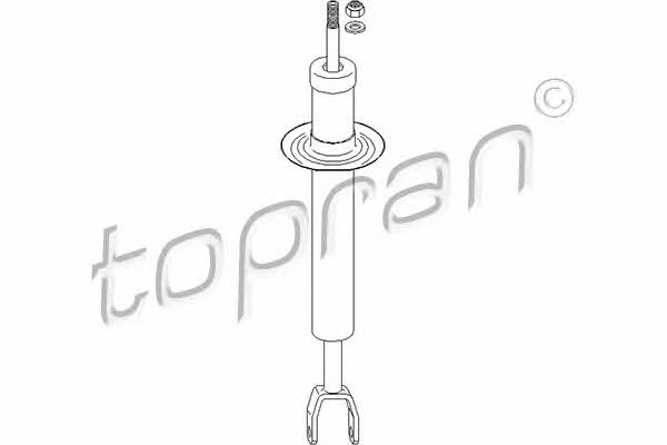 Topran 112 038 Амортизатор підвіски передній газомасляний 112038: Купити в Україні - Добра ціна на EXIST.UA!