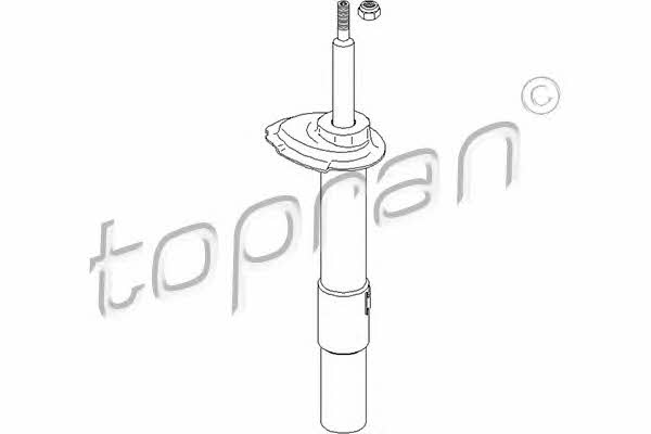 Topran 501 618 Амортизатор підвіски передній лівий газомасляний 501618: Купити в Україні - Добра ціна на EXIST.UA!