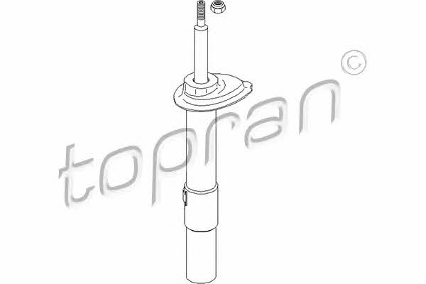 Topran 501 619 Амортизатор підвіски передній правий газомасляний 501619: Купити в Україні - Добра ціна на EXIST.UA!