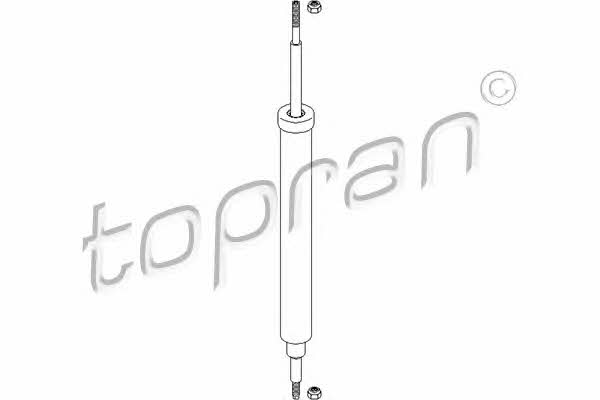 Topran 501 640 Амортизатор підвіскі задній газомасляний 501640: Купити в Україні - Добра ціна на EXIST.UA!