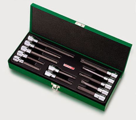 GAAD1202 Toptul Набор насадок (бит) 1/2" 12 ед.