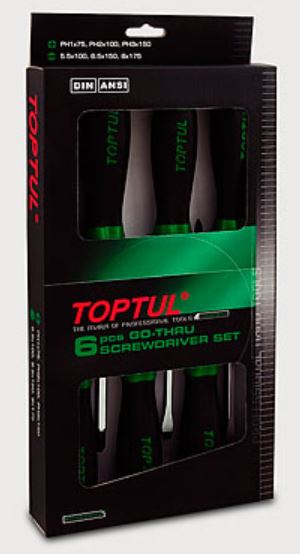 GAAE0613 Toptul Набір викруток 6 предметів