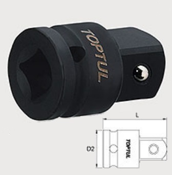 KACA3224 Toptul Переходник ударный 1"х3/4"