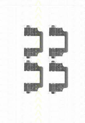 Triscan 8105 171598 Комплект монтажний гальмівних колодок 8105171598: Купити в Україні - Добра ціна на EXIST.UA!