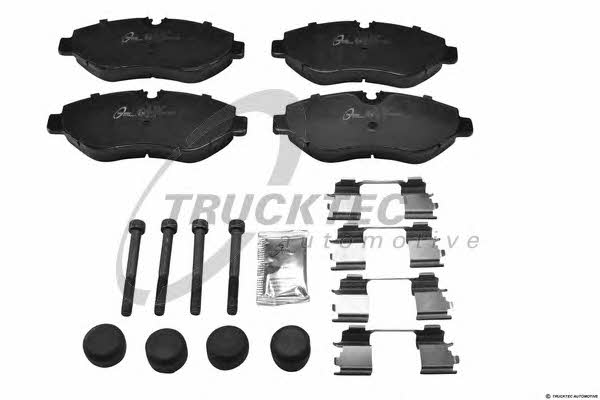 0235196 Trucktec Тормозные колодки дисковые, комплект