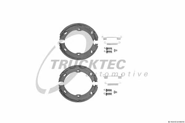 0235205 Trucktec Колодки тормозные стояночного тормоза