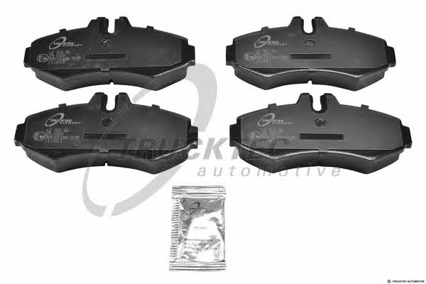 0235117 Trucktec Тормозные колодки дисковые, комплект