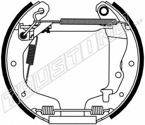 Trusting 6293 Колодки гальмівні барабанні, комплект 6293: Купити в Україні - Добра ціна на EXIST.UA!