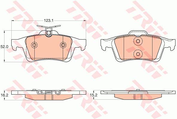 Купить TRW GDB2033 по низкой цене в Украине!