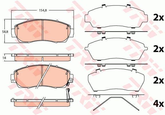 Купить TRW GDB3581 по низкой цене в Украине!