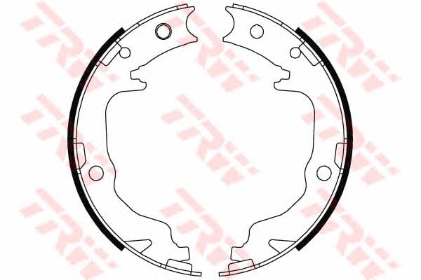 Колодки тормозные стояночного тормоза TRW GS8804
