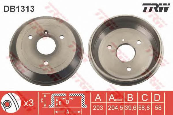Купить TRW DB1313 по низкой цене в Украине!