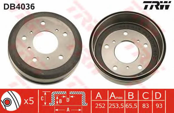 Купить TRW DB4036 по низкой цене в Украине!