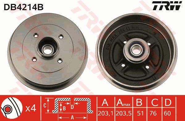 Купить TRW DB4214B по низкой цене в Украине!