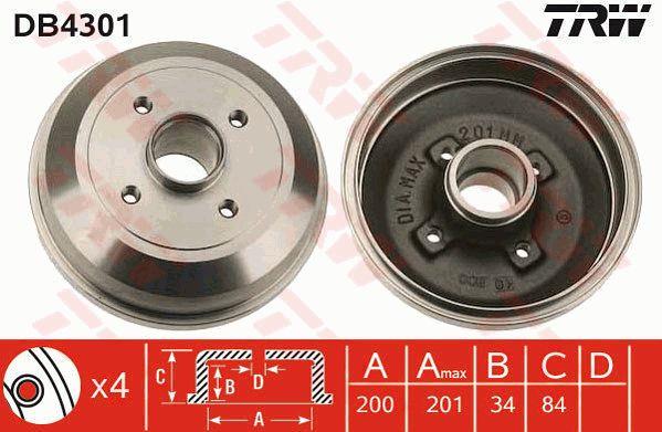 Купити TRW DB4301 за низькою ціною в Україні!